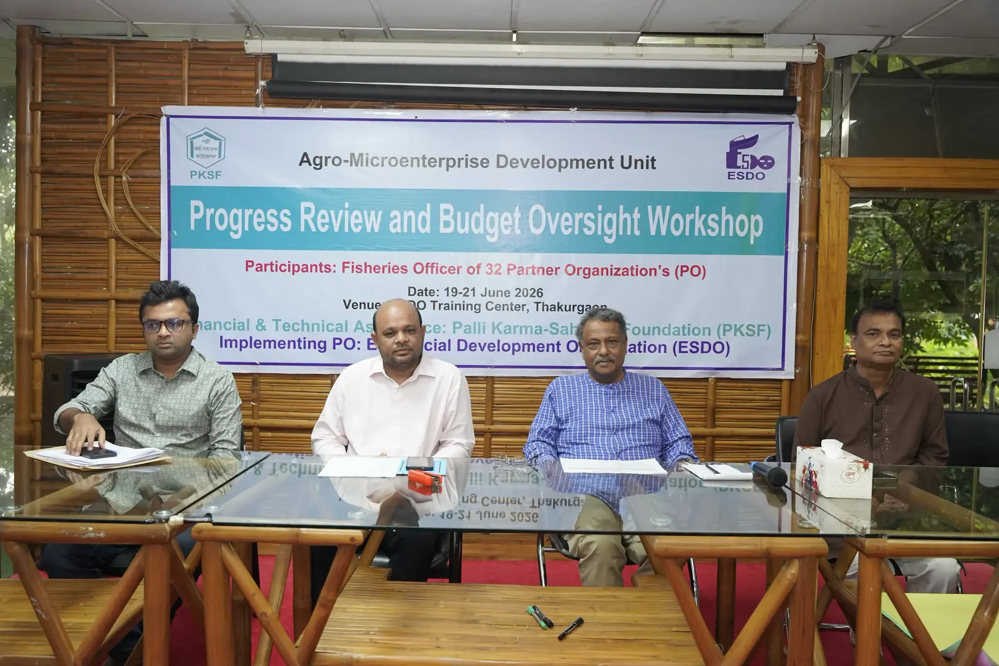 Progress Review and Budget Oversight Workshop
