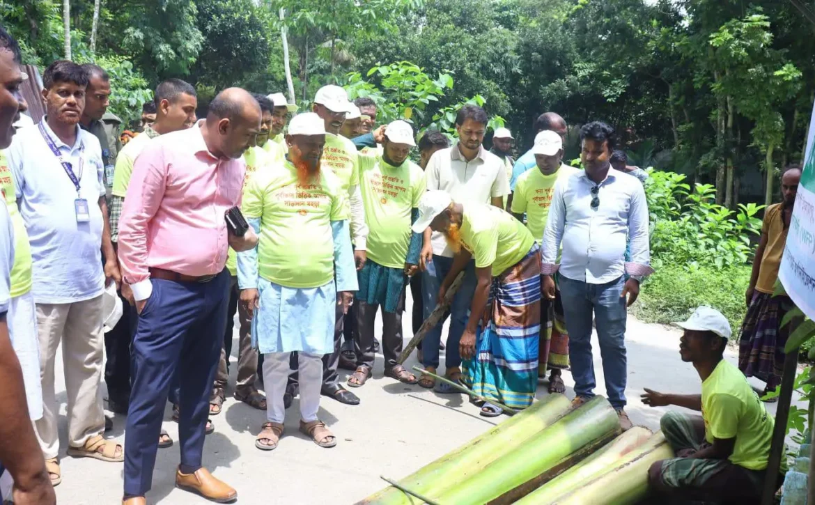Flood warning message dissemination, preparedness and response exercise held in remote areas under the initiative of ESDO