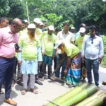 An ESDO-initiated flood warning message dissemination, preparedness, and response drill was held in a remote area