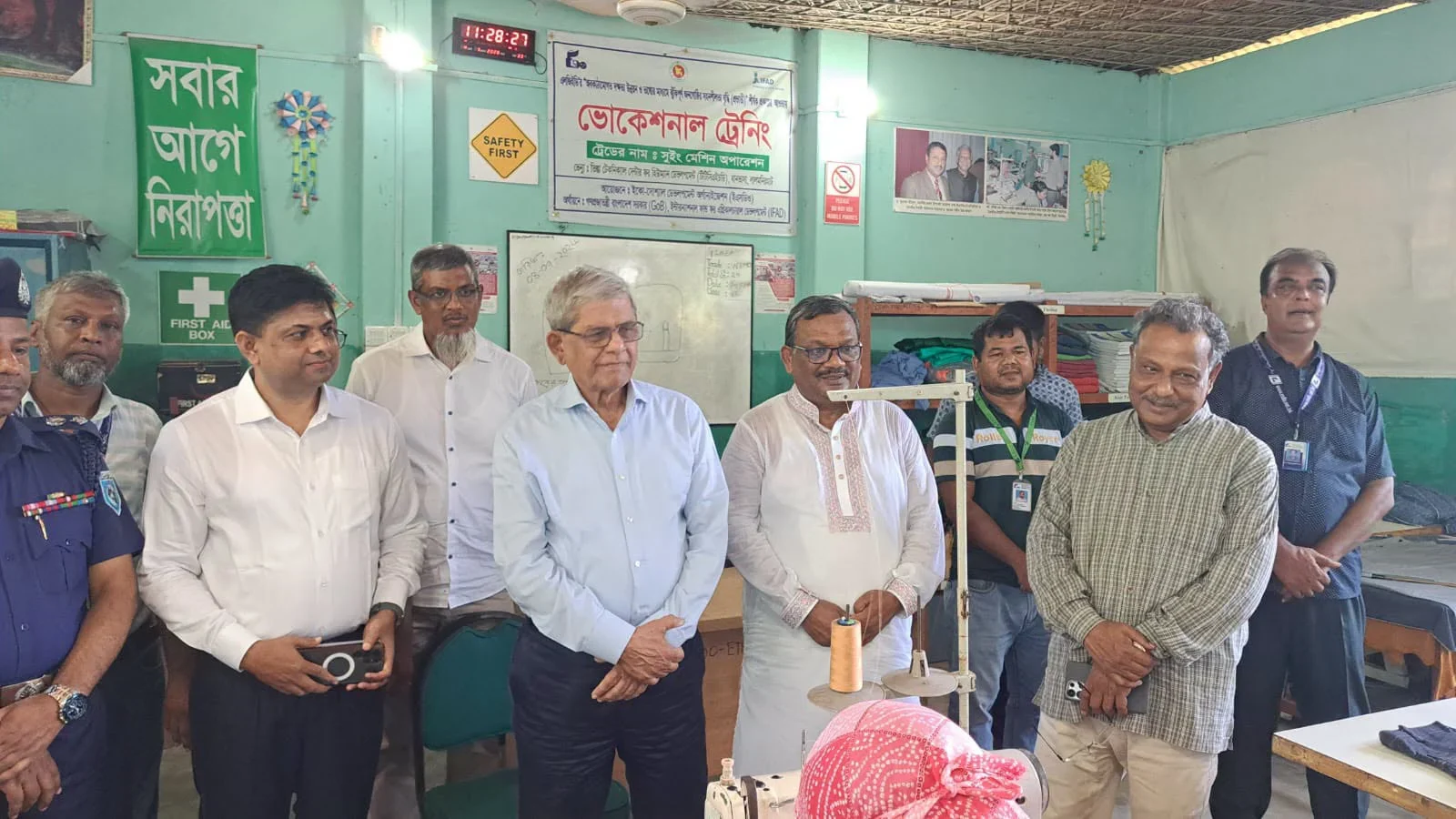 Mirza Fakhrul Islam Alamgir MP visited the ESDO Training Center
