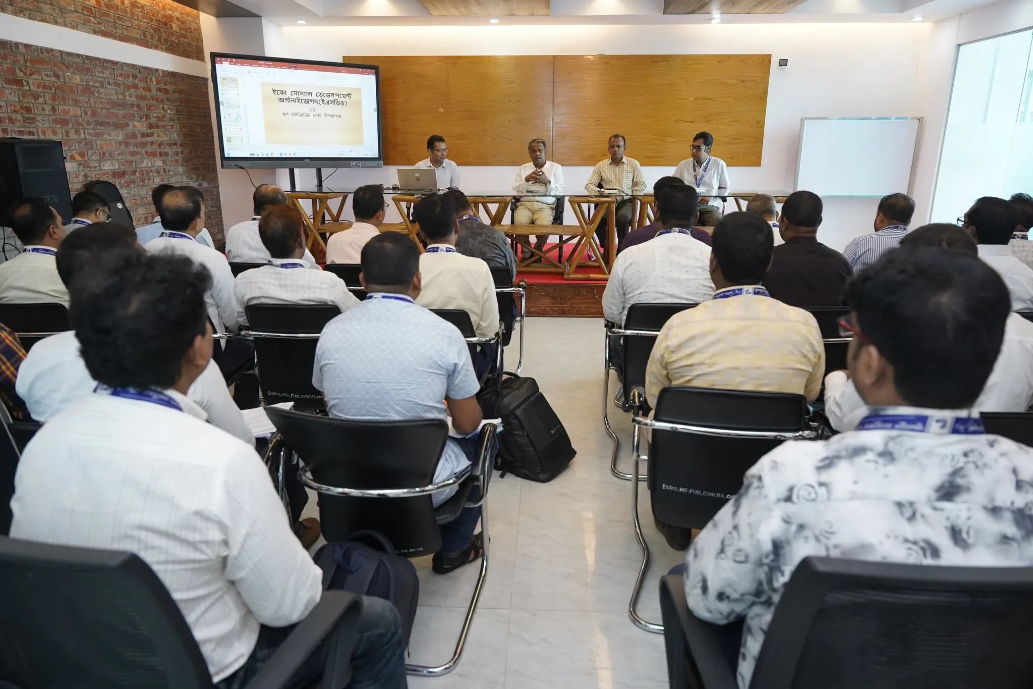 the Microfinance Program Learning and Sharing Meeting
