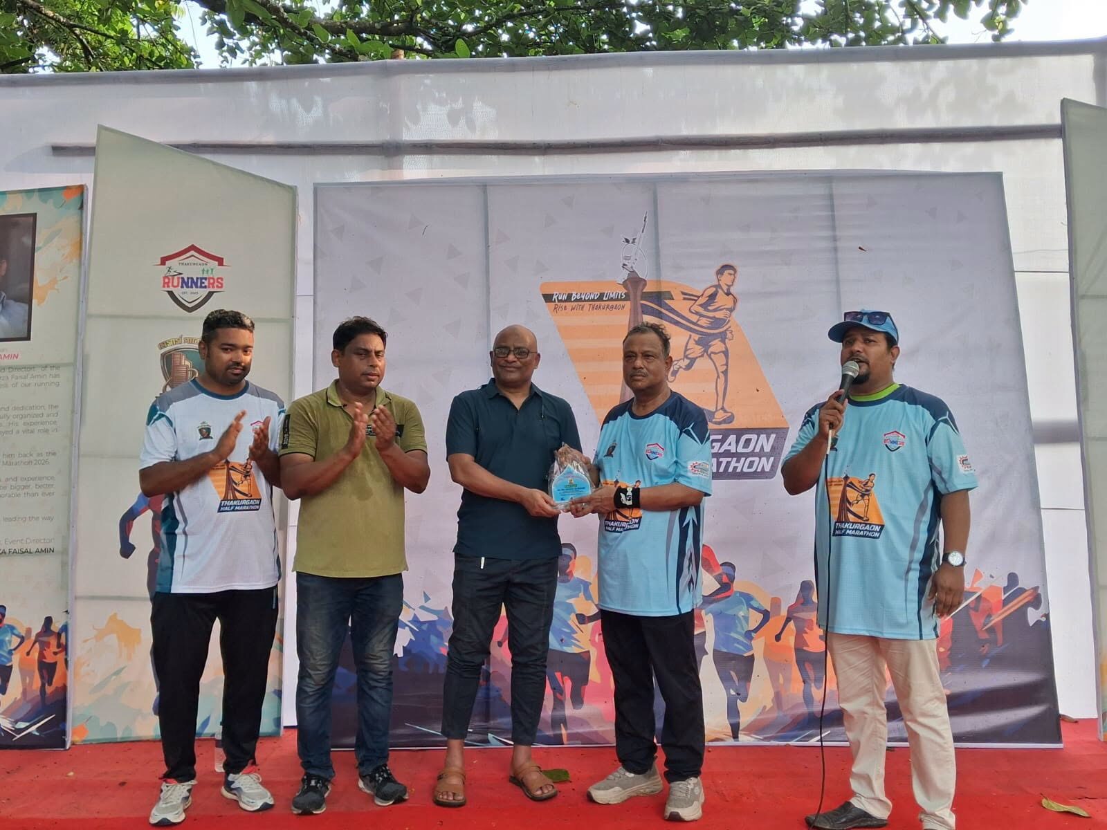 Half Marathon-2026 was held in Thakurgaon in a festive atmosphere with the participation of running enthusiasts from 30 districts of the country