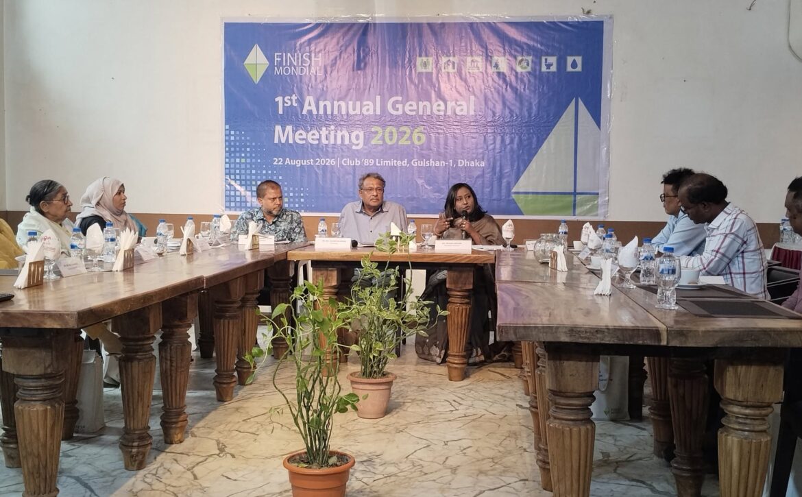 The first Annual General Meeting (AGM) of FINISH Mondial Foundation
