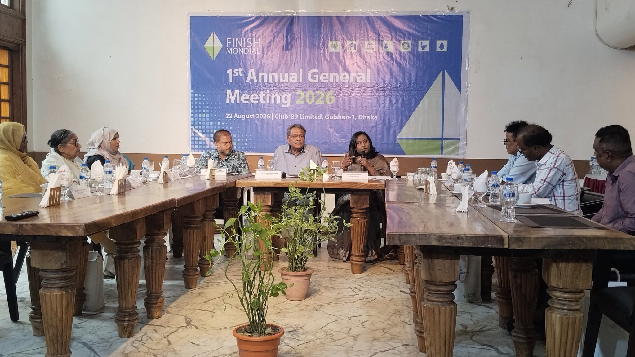 The first Annual General Meeting (AGM) of FINISH Mondial Foundation