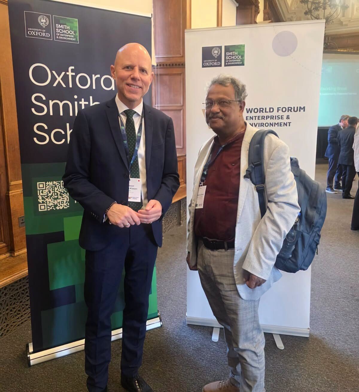 World Forum Enterprise Environment Oxford climate leadership sustainability